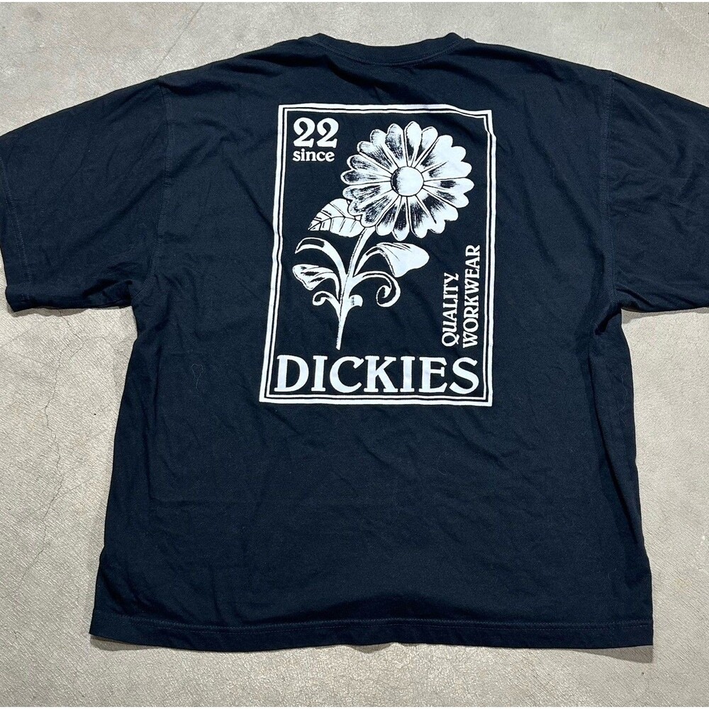 Dickies Garden Plain short sleeve Black T-shirt Men’s XL Graphic